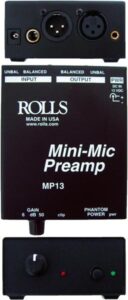 Wynajem MP13 Mini-Mic Preamp