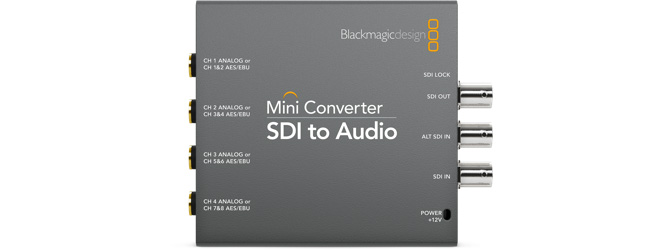 Wynajem Blackmagic Design Mini Converter SDI to Audio